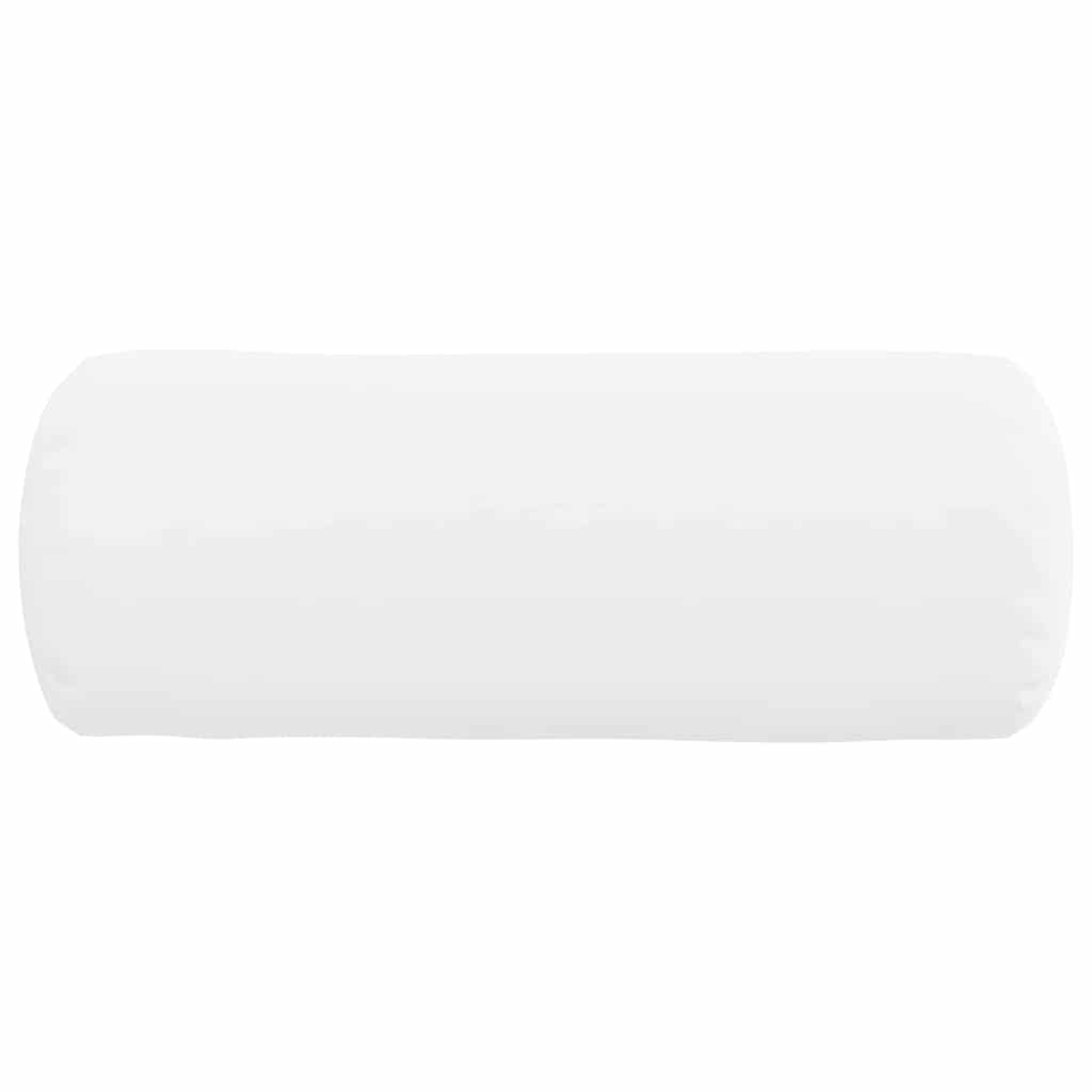 Cuscini a rullo 2 pcs Bianco Ø 15 x 40 cm Tessuto 42014279