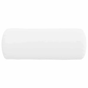 Cuscini a rullo 2 pcs Bianco Ø 15 x 40 cm Tessuto 42014279