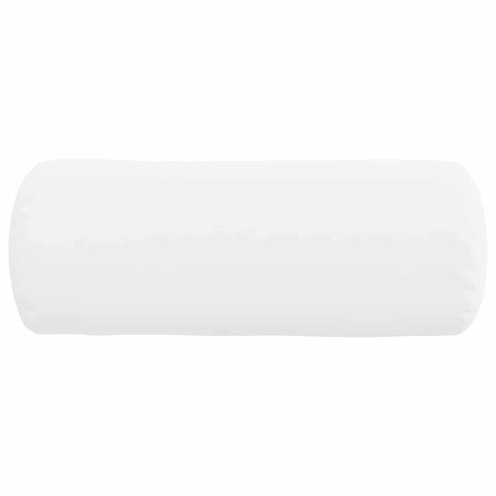 Cuscini a rullo 2 pcs Bianco Ø 15 x 40 cm Tessuto 42014279