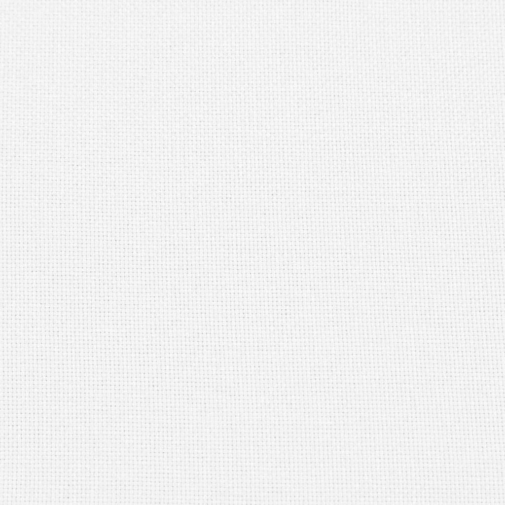 Cuscini a rullo 2 pcs Bianco Ø 15 x 40 cm Tessuto 42014279