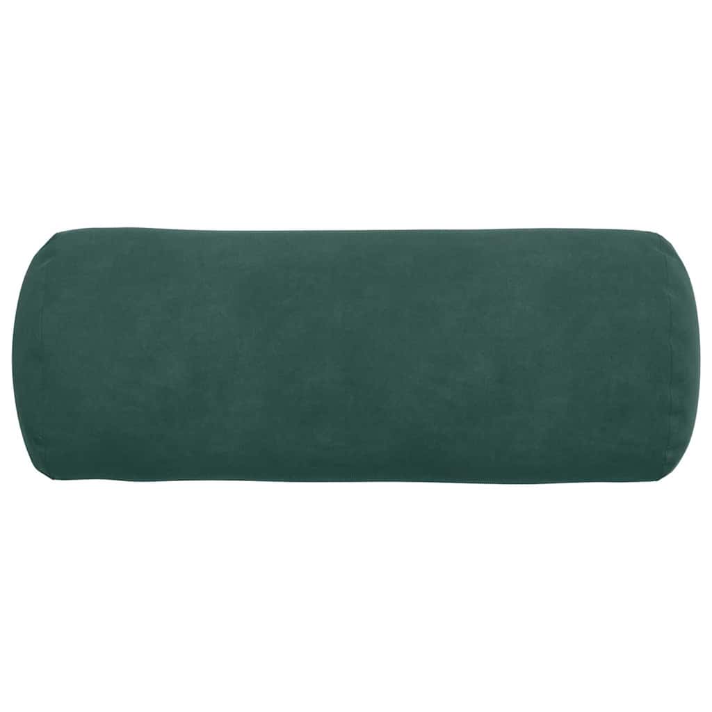 Cuscini a rullo 2 pcs Verde Scuro Ø 15 x 40 cm Tessuto in Cords 42014287