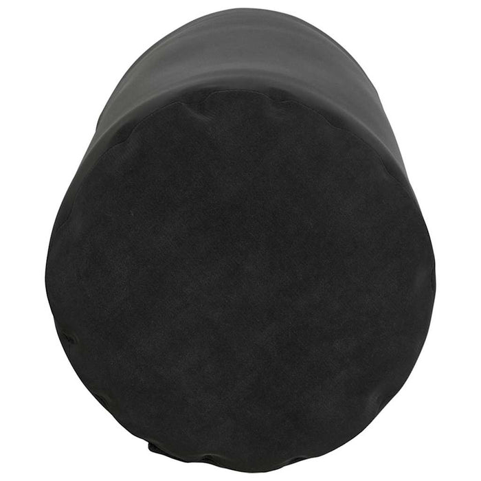 Cuscini a rullo 2 pcs Nero Ø 15 x 40 cm Tessuto in Cords 42014291