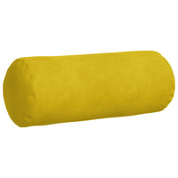 Cuscini a rullo 2 pcs Giallo Ø 15 x 40 cm Tessuto in Cords 42014292