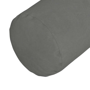 Cuscini a rullo 2 pcs Grigio scuro Ø 15 x 40 cm 42014299