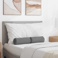 Cuscini a rullo 2 pcs Grigio scuro Ø 15 x 40 cm 42014299