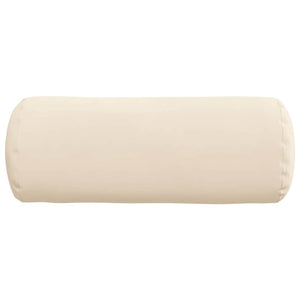 Cuscini a rullo 2 pcs Beige Ø 15 x 40 cm Tessuto in Microfibra 42014302