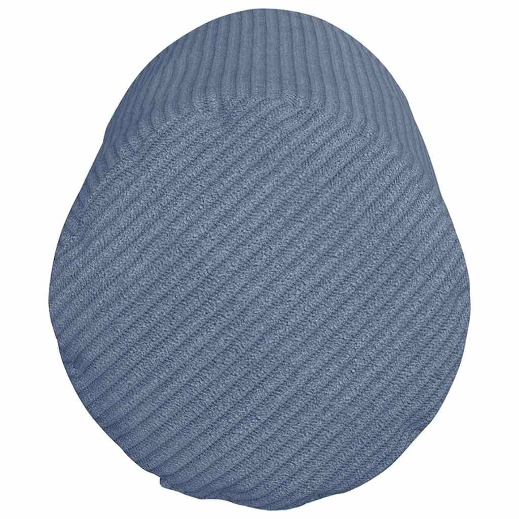 Cuscini a rullo 2 pcs Blu Ø 15 x 40 cm Tessuto in Cords 42014306