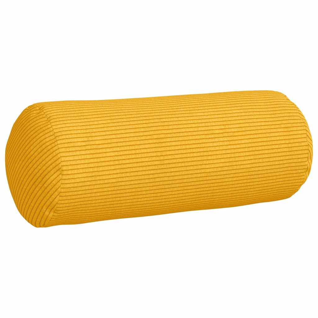 Cuscini a rullo 2 pcs Giallo Chiaro Ø 15 x 40 cm 42014309