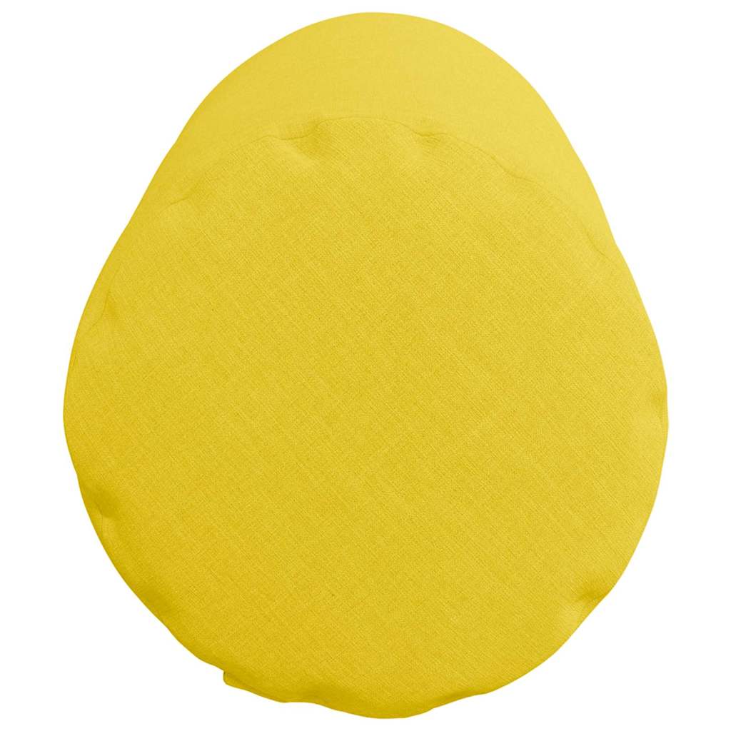 Cuscini a rullo 2 pcs Giallo Chiaro Ø 25 x 70 cm Tessuto 42014320