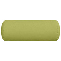 Cuscini a rullo 2 pcs Verde chiaro Ø 25 x 70 cm Tessuto 42014321