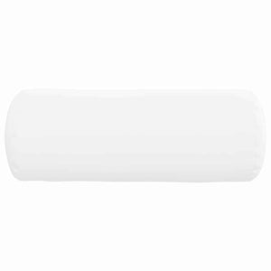 Cuscini a rullo 2 pcs Bianco Ø 25 x 70 cm Tessuto 42014322