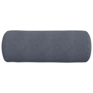 Cuscini a rullo 2 pcs Grigio scuro Ø 25 x 70 cm 42014329
