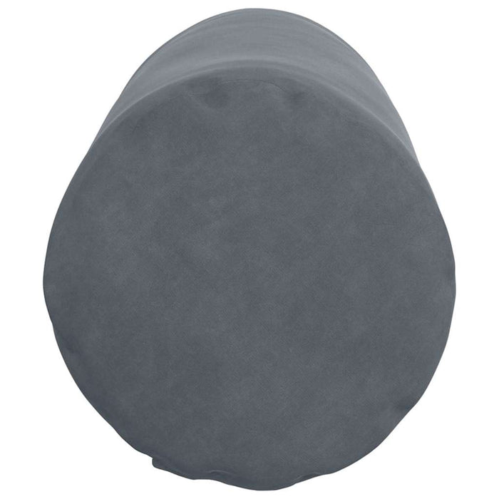 Cuscini a rullo 2 pcs Grigio scuro Ø 25 x 70 cm 42014329