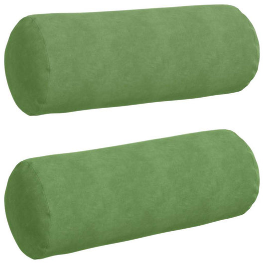Cuscini a rullo 2 pcs Verde chiaro Ø 25 x 70 cm 42014331