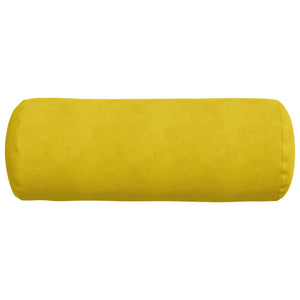 Cuscini a rullo 2 pcs Giallo Ø 25 x 70 cm Tessuto in Cords 42014335
