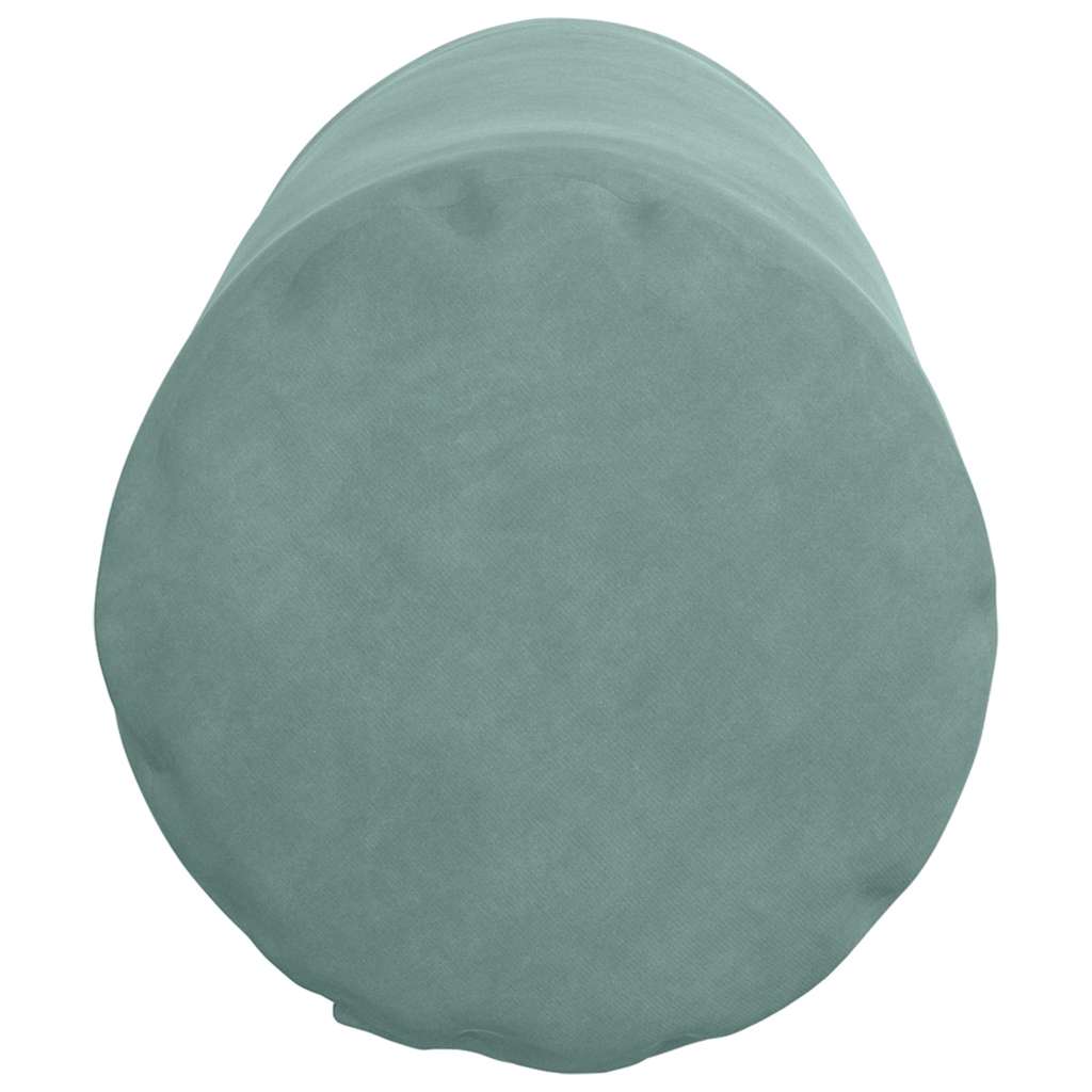 Cuscini a rullo 2 pcs Verde Mare Ø 25 x 70 cm Tessuto in Cords 42014338