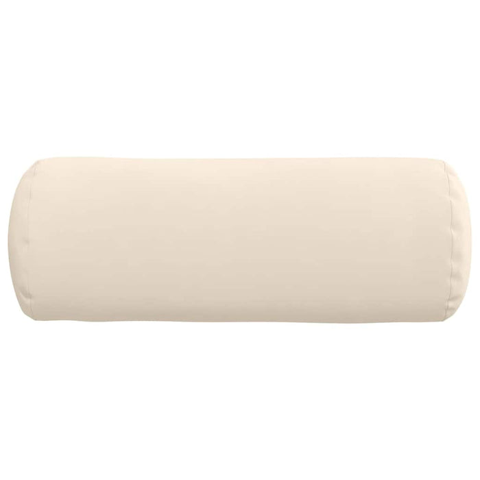 Cuscini a rullo 2 pcs Beige Ø 25 x 70 cm Tessuto in Microfibra 42014345