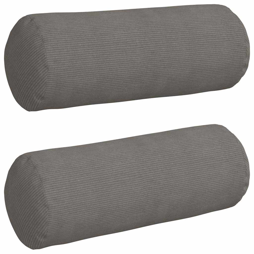 Cuscini a rullo 2 pcs Grigio chiaro Ø 25 x 70 cm 42014346