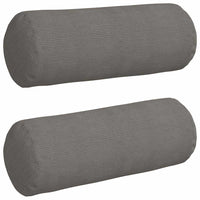 Cuscini a rullo 2 pcs Grigio chiaro Ø 25 x 70 cm 42014346