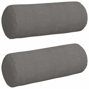 Cuscini a rullo 2 pcs Grigio chiaro Ø 25 x 70 cm 42014346