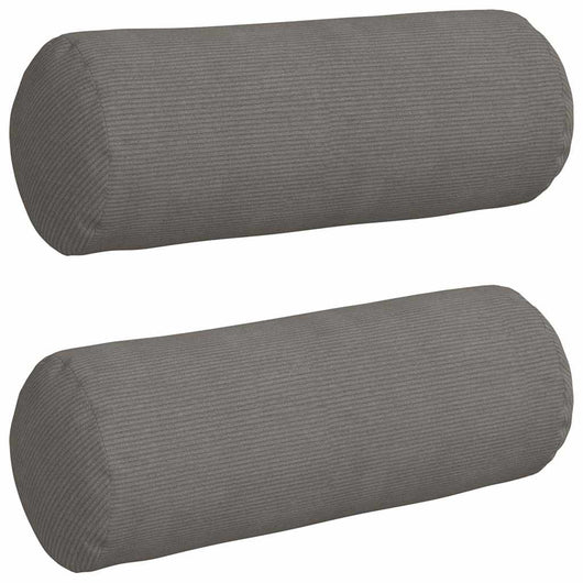 Cuscini a rullo 2 pcs Grigio chiaro Ø 25 x 70 cm 42014346
