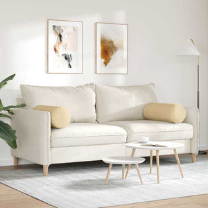 Cuscini a rullo 2 pcs Grigio Verde Ø 25 x 70 cm 42014350