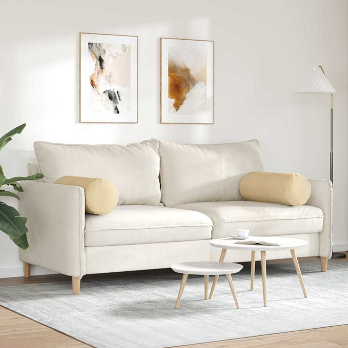 Cuscini a rullo 2 pcs Grigio Verde Ø 25 x 70 cm 42014350