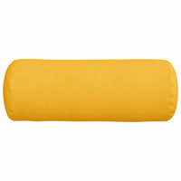 Cuscini a rullo 2 pcs Giallo Chiaro Ø 25 x 70 cm 42014352