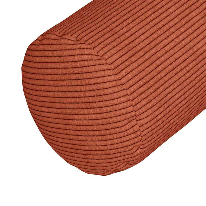 Cuscini a rullo 2 pcs Rosso Arancio Ø 25 x 70 cm 42014353