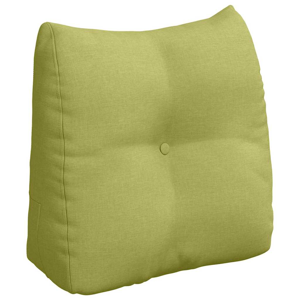 Cuscino per Schiena Verde chiaro 45 x 24 x 50 cm Tessuto 42014364