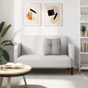 Cuscino per Schiena Grigio Nuvola 45 x 24 x 50 cm Tessuto 42014367