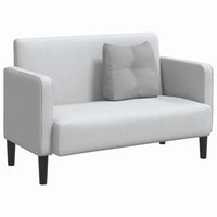 Cuscino per Schiena Grigio Nuvola 45 x 24 x 50 cm Tessuto 42014367