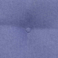 Cuscino per Schiena Blu jeans 45 x 24 x 50 cm Tessuto 42014368
