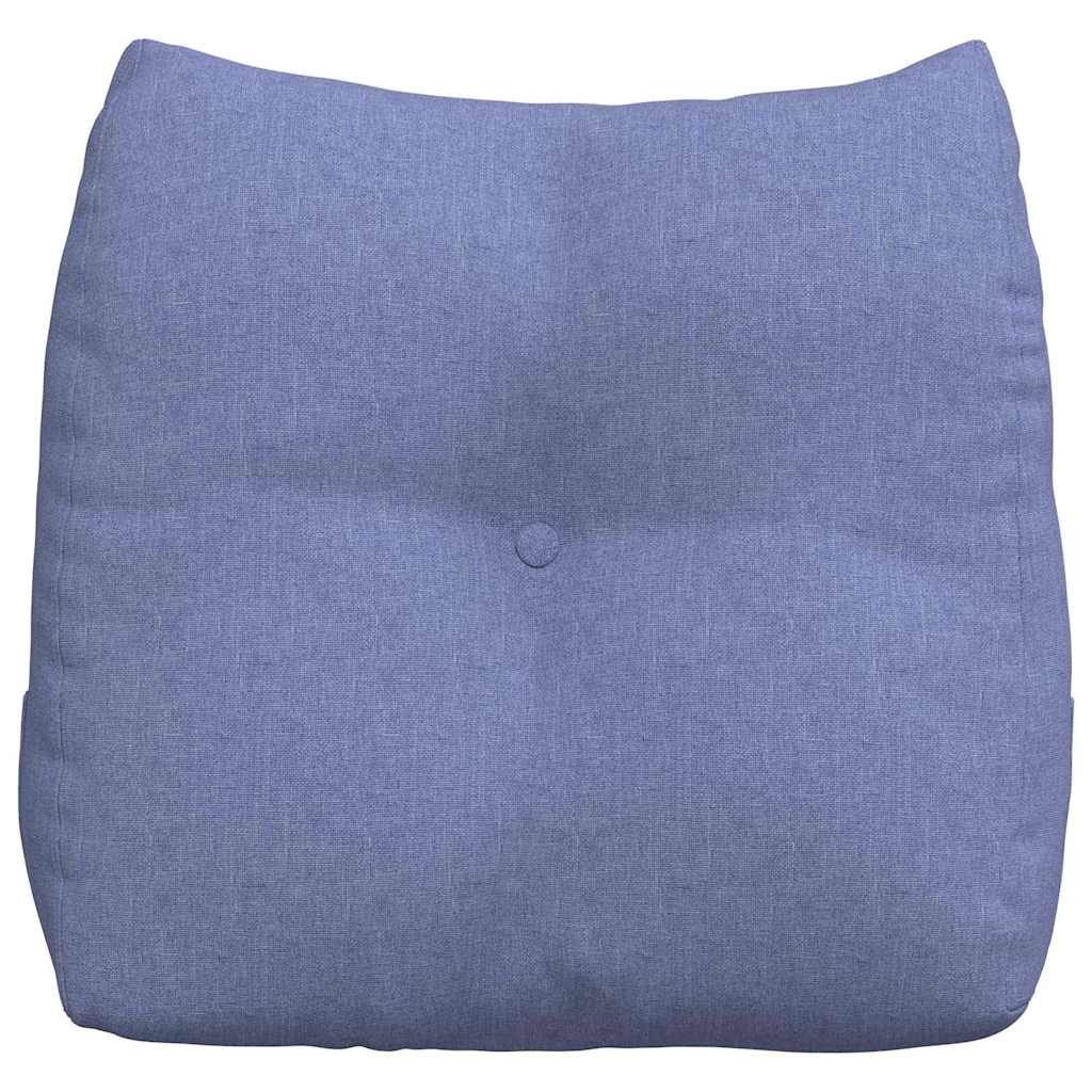 Cuscino per Schiena Blu jeans 45 x 24 x 50 cm Tessuto 42014368