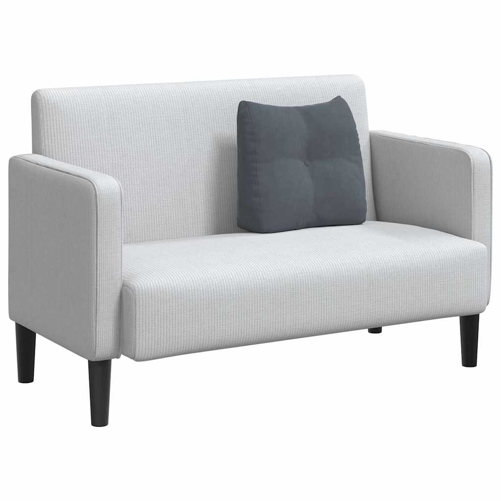 Cuscino per Schiena Grigio scuro 45 x 24 x 50 cm Velluto 42014372