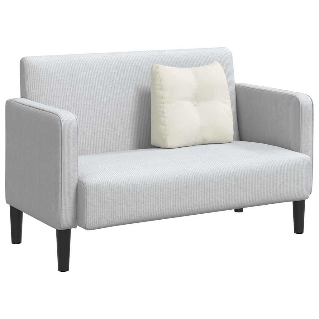 Cuscino per Schiena Crema 45 x 24 x 50 cm Velluto 42014380