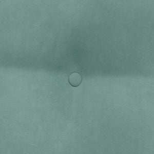 Cuscino per Schiena Verde Mare 45 x 24 x 50 cm Velluto 42014381