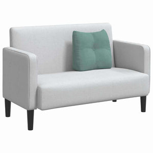 Cuscino per Schiena Verde Mare 45 x 24 x 50 cm Velluto 42014381