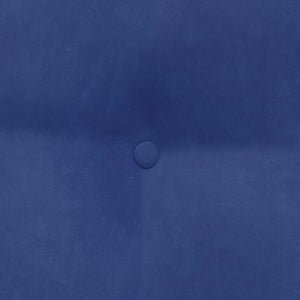 Cuscino per Schiena Blu Polizia 45 x 24 x 50 cm Velluto 42014382