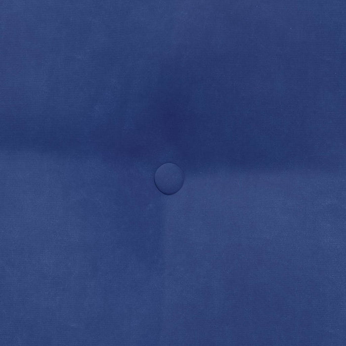 Cuscino per Schiena Blu Polizia 45 x 24 x 50 cm Velluto 42014382