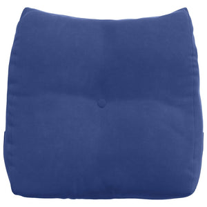 Cuscino per Schiena Blu Polizia 45 x 24 x 50 cm Velluto 42014382