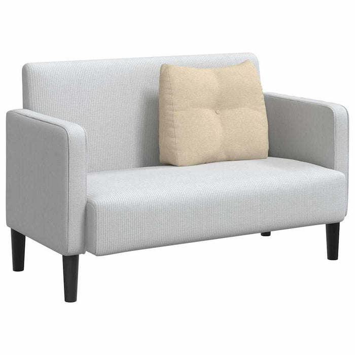 Cuscino per Schiena Crema 60 x 24 x 50 cm Tessuto 42014390