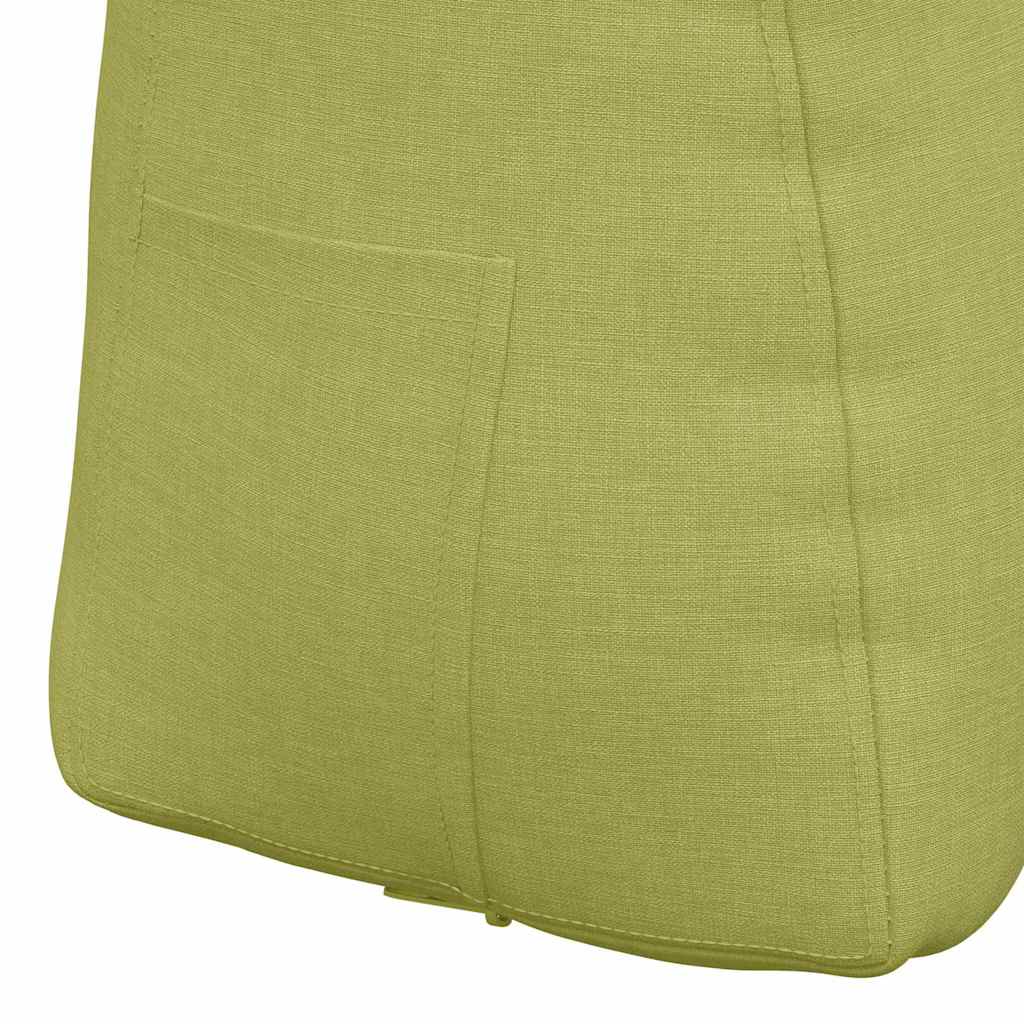 Cuscino per Schiena Verde chiaro 60 x 24 x 50 cm Tessuto 42014393