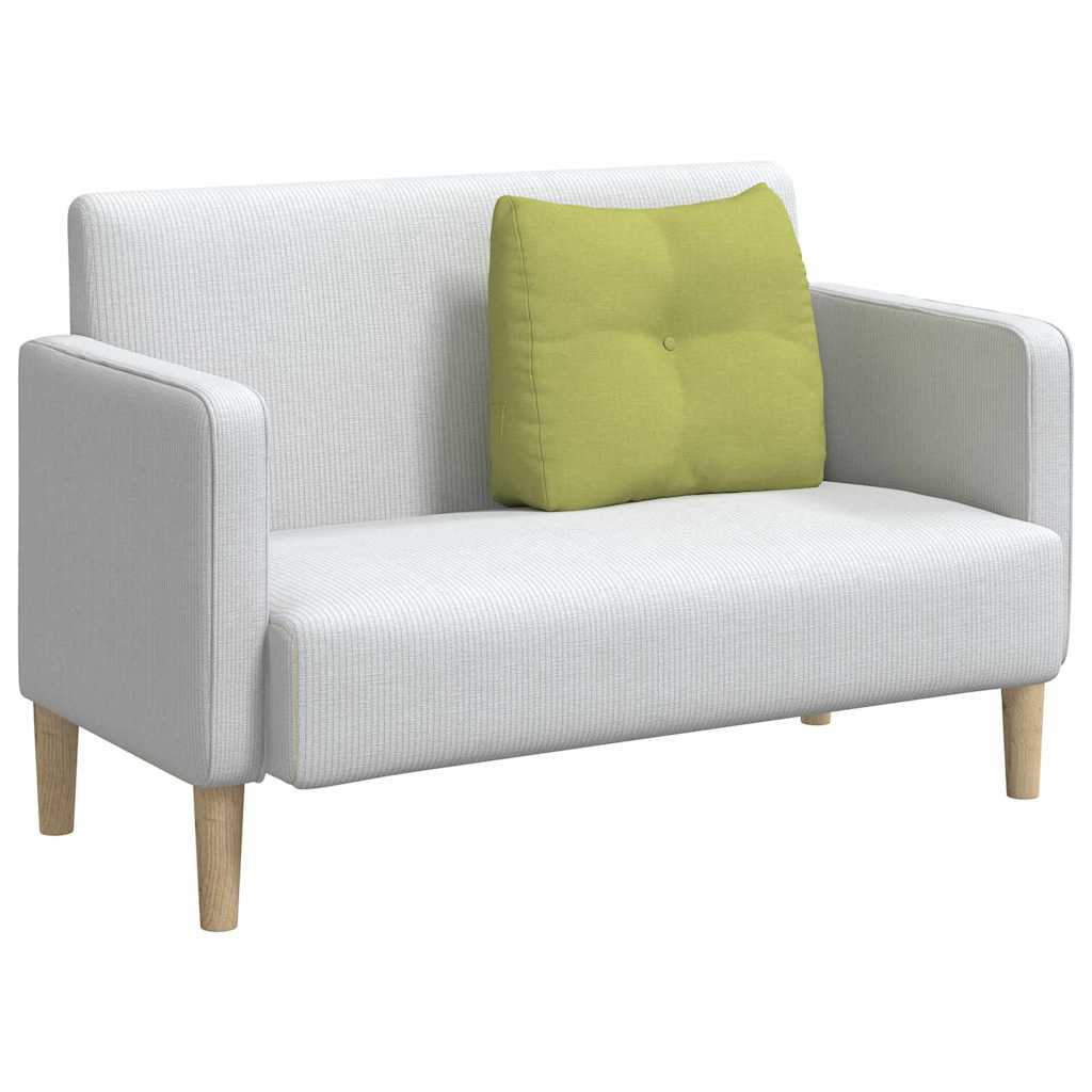 Cuscino per Schiena Verde chiaro 60 x 24 x 50 cm Tessuto 42014393