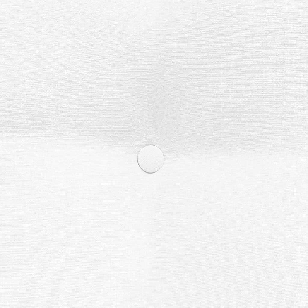 Cuscino per Schiena Bianco 60 x 24 x 50 cm Tessuto 42014394