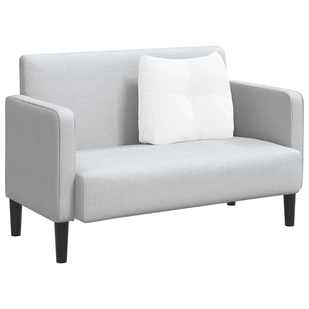 Cuscino per Schiena Bianco 60 x 24 x 50 cm Tessuto 42014394