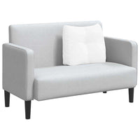 Cuscino per Schiena Bianco 60 x 24 x 50 cm Tessuto 42014394