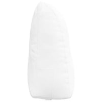 Cuscino per Schiena Bianco 60 x 24 x 50 cm Tessuto 42014394