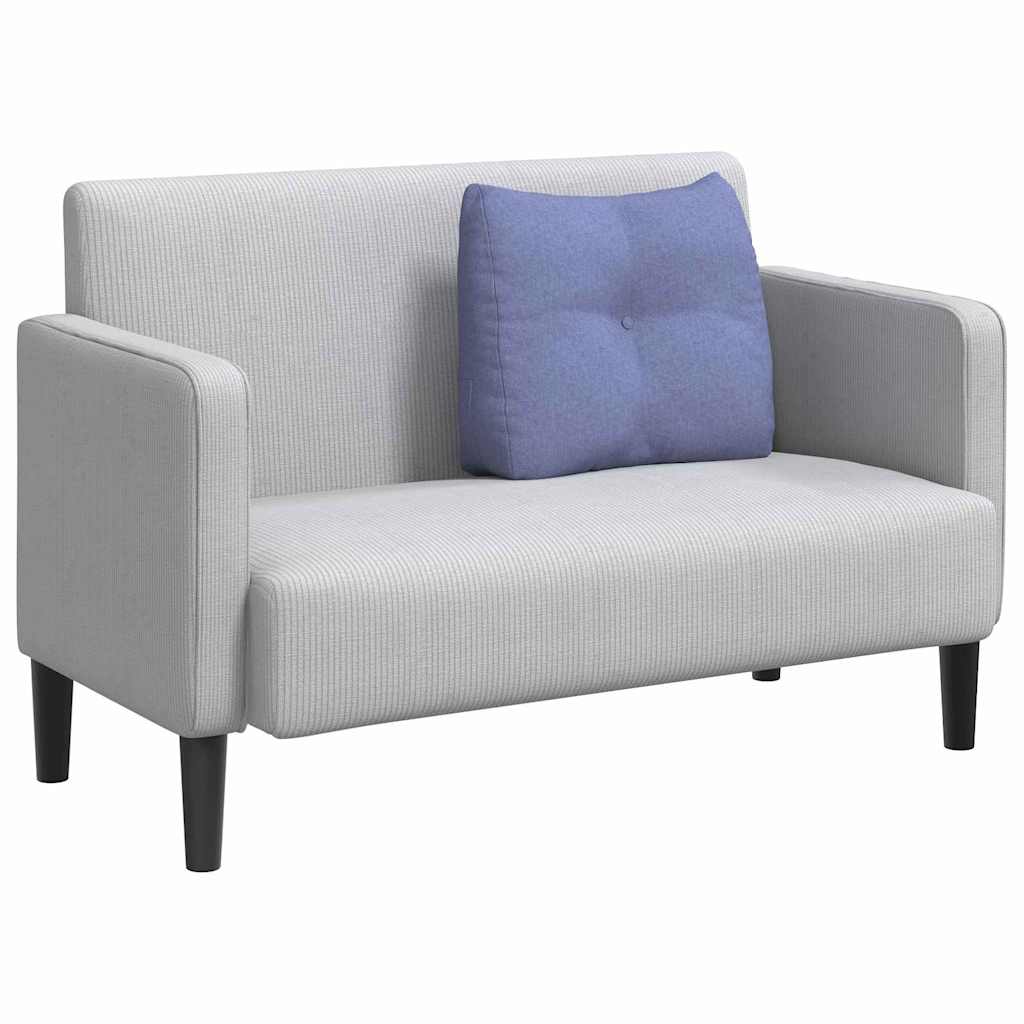 Cuscino per Schiena Blu jeans 60 x 24 x 50 cm Tessuto 42014397