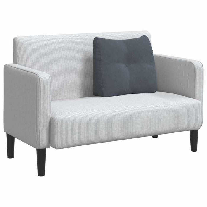 Cuscino per Schiena Grigio scuro 60 x 24 x 50 cm Velluto 42014401